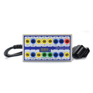 Planet Gates OBDII Protocol Detector Car OBD Break Out Box Breakout Tool OBD2 Pin Out BOX