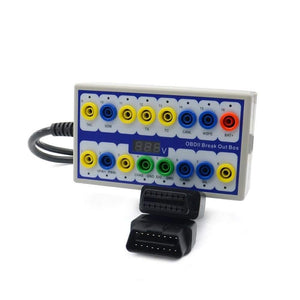 Planet Gates OBDII Protocol Detector Car OBD Break Out Box Breakout Tool OBD2 Pin Out BOX