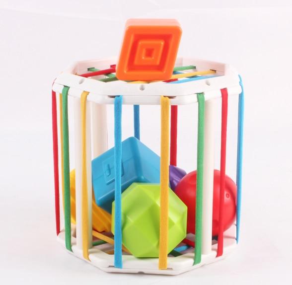 Planet Gates Octagon Shape Sorting Block Games Baby Montessori Learning Educational Toys For Baby Grasping Sorting Ability 0-12 Months