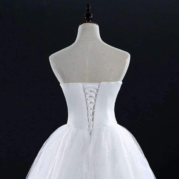 Planet Gates off white / 2 / Floor Length Vintage Lace Bridal Wedding Dresses  Customized Plus Size Princess Ball Gown Wedding Dress