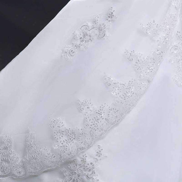 Planet Gates off white / 2 Vintage Lace Long Train Wedding Dresses  Bridal Gowns Vestidos Plus Size Bridal Dress Free Shipping FSM-117T
