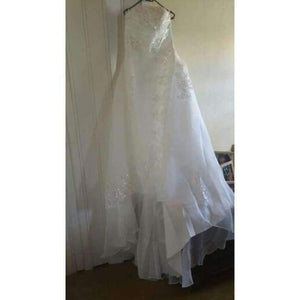 Vintage Lace Long Train Wedding Dresses Bridal Gowns Vestidos Plus Size Bridal Dress Free Shipping Fsm-117T