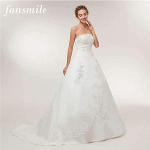 Planet Gates off white / 2 Vintage Lace Long Train Wedding Dresses  Bridal Gowns Vestidos Plus Size Bridal Dress Free Shipping FSM-117T