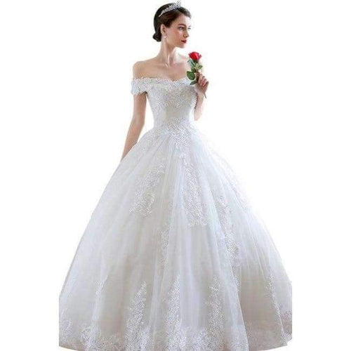 Planet Gates off white / 2 Vintage Lace Wedding Dress 2018 Simple Prinecess Vestido De Noiva Custom-made Plus Size Wedding Gowns Free Shipping