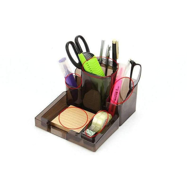 Planet Gates Office Desk Accessories Plastic Pen Holder Desk Organizer Pen Stand For Pens And Pencils