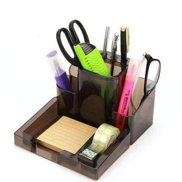 Planet Gates Office Desk Accessories Plastic Pen Holder Desk Organizer Pen Stand For Pens And Pencils