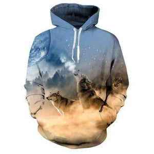 Planet Gates OHO-23 / XXXL Cute  Cat 3D Hoodies Galaxy Cats Prints Hooded Sweatshirt Cool Wolf/Lions/Tiger Hoodie Pullovers Drop Ship