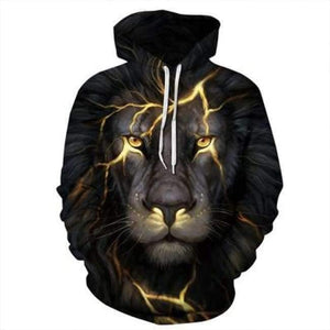 Planet Gates OHO-32 / XXXL Cute  Cat 3D Hoodies Galaxy Cats Prints Hooded Sweatshirt Cool Wolf/Lions/Tiger Hoodie Pullovers Drop Ship