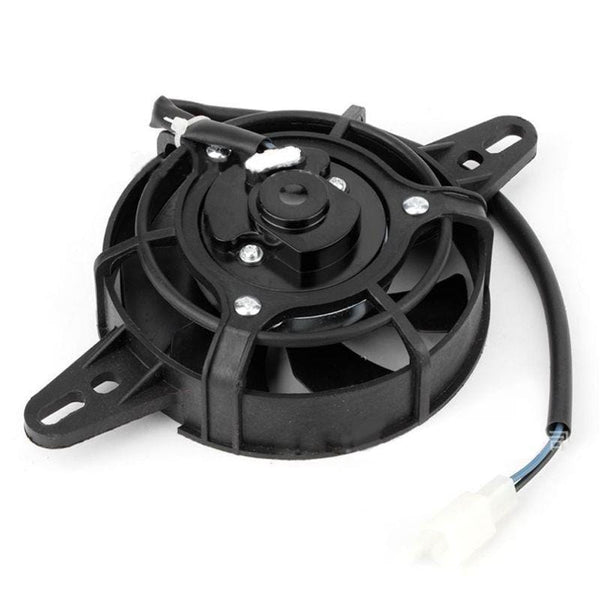 Planet Gates Oil Cooler Engine Radiator Electric Cooling Fan Fit for 150cc 200cc 250cc Chinese ATV Quad Go Kart Motorcycle