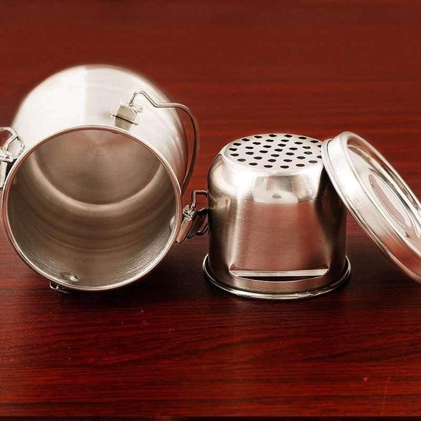 Planet Gates Oil Painting Brush Washing Bucket Wash Pen Barrel Cup Wash Brush Pot Stainless Steel Oil Paint Brush Washer Art Supplies