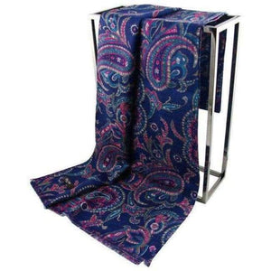 Planet Gates OL01 2016 Winter Fashion Top Quality Pure Wool Scarf Double Faced Paisley Printed Cashmere Shawl Pashmina Wraps - Factory Outlet