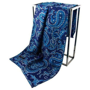 Planet Gates OL02 2016 Winter Fashion Top Quality Pure Wool Scarf Double Faced Paisley Printed Cashmere Shawl Pashmina Wraps - Factory Outlet