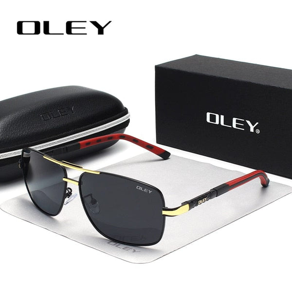 Planet Gates OLEY Brand Polarized Sunglasses Men New Fashion Eyes Protect Sun Glasses With Accessories Unisex driving goggles oculos de sol