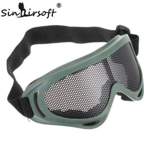Planet Gates OLIVE DRAB Hunting Hiking Airsoft Net Tactical Shock Resistance Eyes Protecting Outdoor Sports Metal Mesh Glasses Goggle