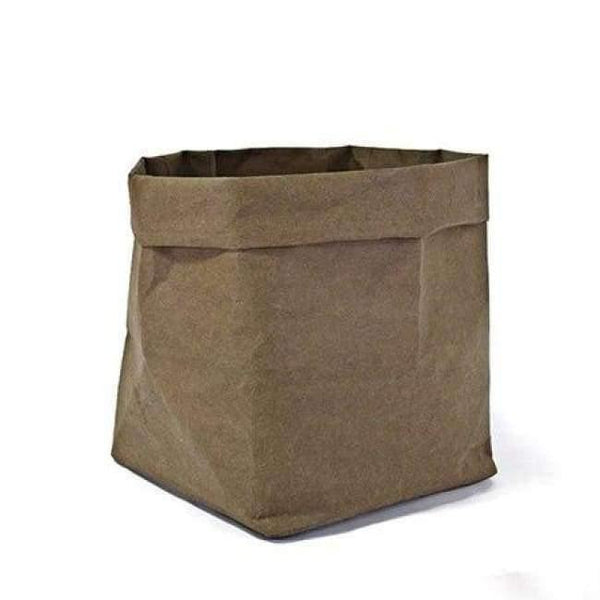 Planet Gates Olive Green / S Kraft Paper Storage Bags of Fruit and Vegetable Garlic Onion Plant Flower Pot Bag Basket Home Garden Storage Organization New