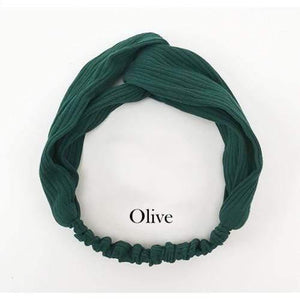 Women Girls Hair Fashion Knot Headband Turban Headwrap Braid Hairband Twist Suede Elastic Head Band Bandage Hair Accessories