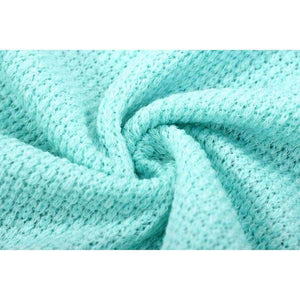 Planet Gates ON0069-pink / S Autumn Winter Full Sleeve  Knitted Sweater Women Sexy V-neck Loose Casual Female Pullover Solid Beige Gray Pink