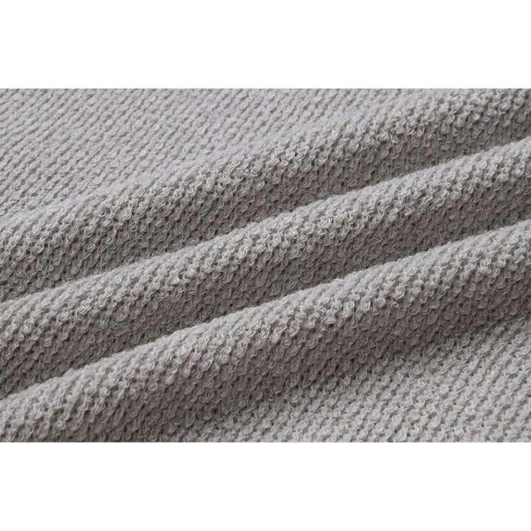 Planet Gates ON0069-pink / S Autumn Winter Full Sleeve  Knitted Sweater Women Sexy V-neck Loose Casual Female Pullover Solid Beige Gray Pink