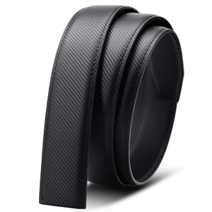 Fashion Automatic Buckle Multi-color Genuine Leather Belt Men's  Black Belts Cow Leather Belts For Men 3.5cm Width