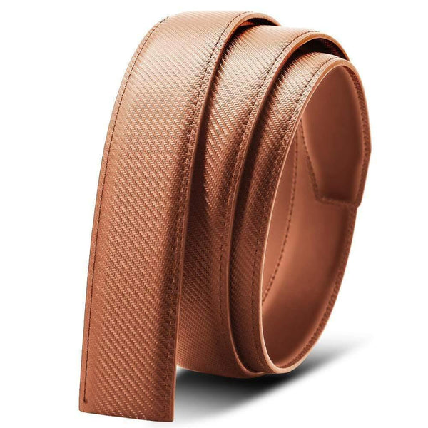 Fashion Automatic Buckle Multi-color Genuine Leather Belt Men's  Black Belts Cow Leather Belts For Men 3.5cm Width