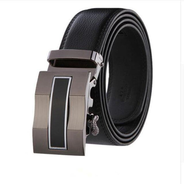 Planet Gates ONE / 120cm Male automatic buckle belts for men authentic girdle trend men's belts  Fashion designer women jean belt