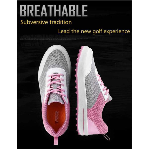 Planet Gates one / 6 Summer new golf women's super light breathable no crease net cloth sport breathable shoes