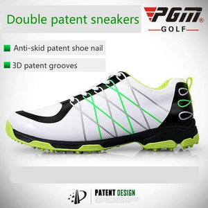 Planet Gates one / 7 PGM golf Microfiber Leather Summer Breathable Waterproof Patent men sport shoes Ultralight Anti-skid Sneakers Plus size