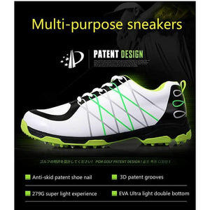 Planet Gates one / 7 PGM golf Microfiber Leather Summer Breathable Waterproof Patent men sport shoes Ultralight Anti-skid Sneakers Plus size