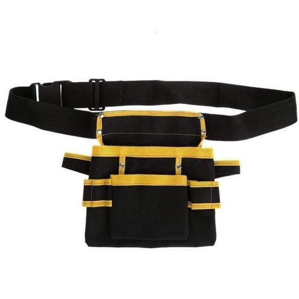Multi-functional Oxford Cloth Electrician Tools Bag Waist Pouch Belt Storage Holder Organizer
