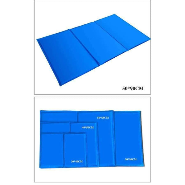 Planet Gates one color / 20x30CM Cooling Mat Pet Ice Pad Teddy Mattress Mat Small Large Cat Cushion Summer Keep Cool Bed Gel Pet Cooling Mat For Dogs XL XXL