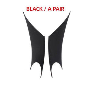 Planet Gates One Pair Black Car Interior Door Panel Grab Handle Covers Armrest Protective Trim Car Styling for BMW 3 4 Series 2012-2018 F30 F35 Carbon Fiber