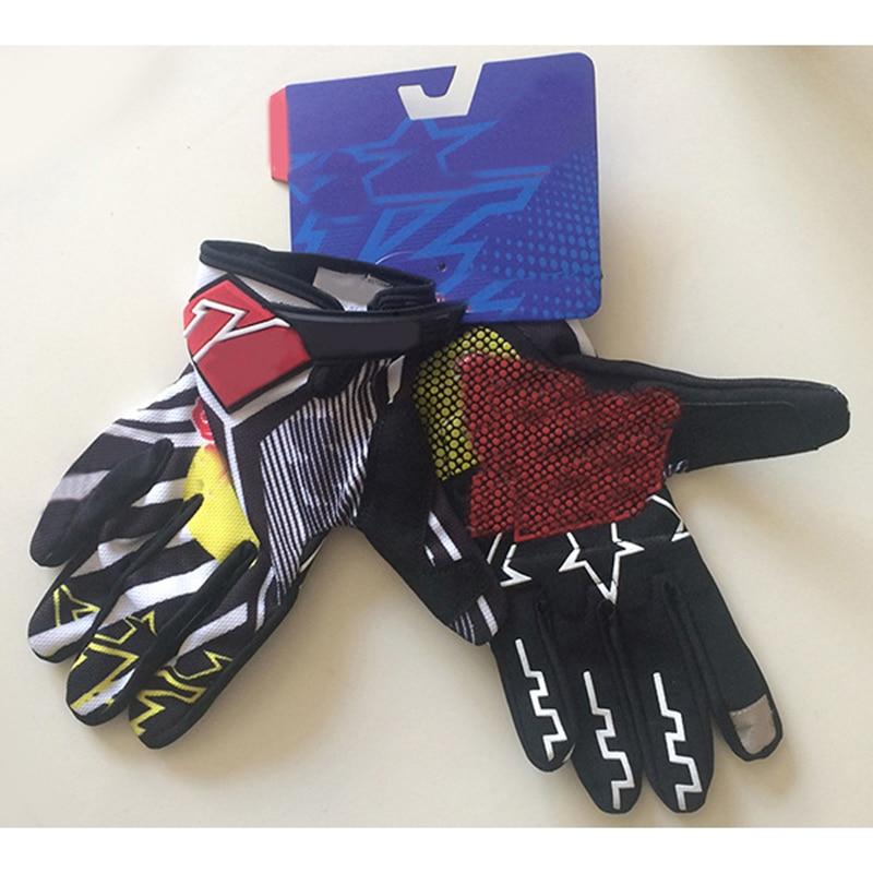 Planet Gates One Pair Cycling Gloves 3D Print MTB Bike Bicycle Sports Shockproof Full Finger Hiking Mesh Cycling Gloves