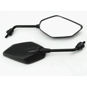 Planet Gates ONE Pair Motor Rear view Mirror Scooter Parts Moto Motorcycle Accessories For Suzuki Kawasaki Honda Yamaha