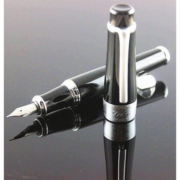 Planet Gates ONE PEN 1 Classic Business office supplies Metal 0.5 mm Iridium Nib metal Fountain Pen with pencil bag choose Ink Pens for Gift