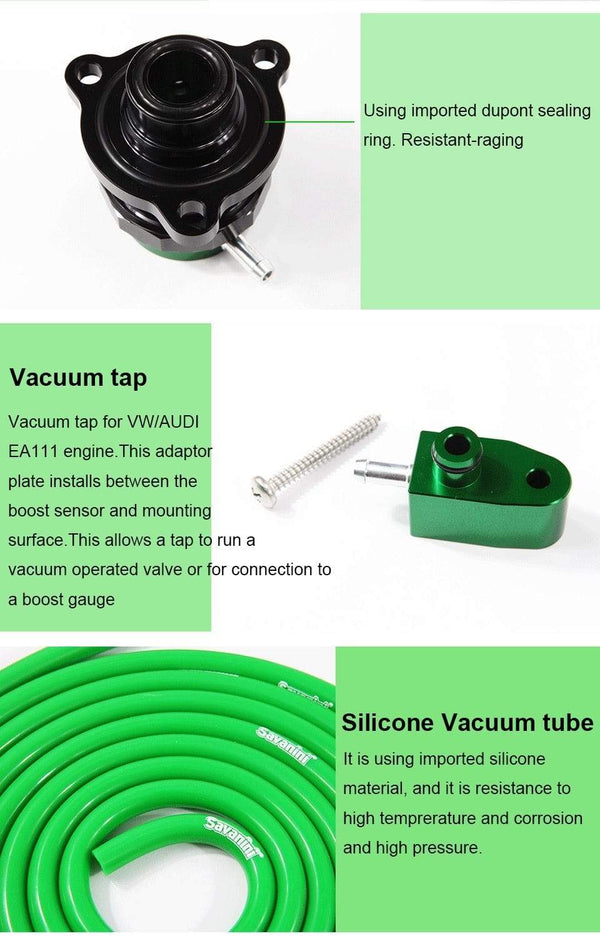 Planet Gates One Piece Forged Blow off valve For Peugeot 308 & Mini R56/57 Cooper and Citroen DS 5 1.6T engine!Aluminum Alloy!