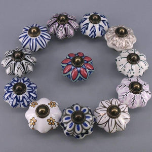 One Piece Small/Large Pumpkin cabinet knob door handles furniture Dresser drawer handle Pulls