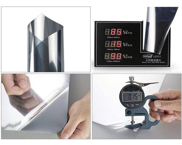 One Way Mirror Window Film Thermal insulation, UV protection, privacy protection Solar film