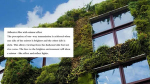 One Way Mirror Window Film Thermal insulation, UV protection, privacy protection Solar film