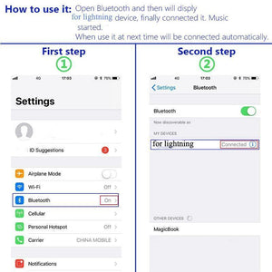 Planet Gates Only Audio Line For Lightning to 3.5mm Headphone Jack Adapter 3.5mm Jack Audio Cable Line Headphone Speaker Wire Line Aux Cord For iPhone (A1213