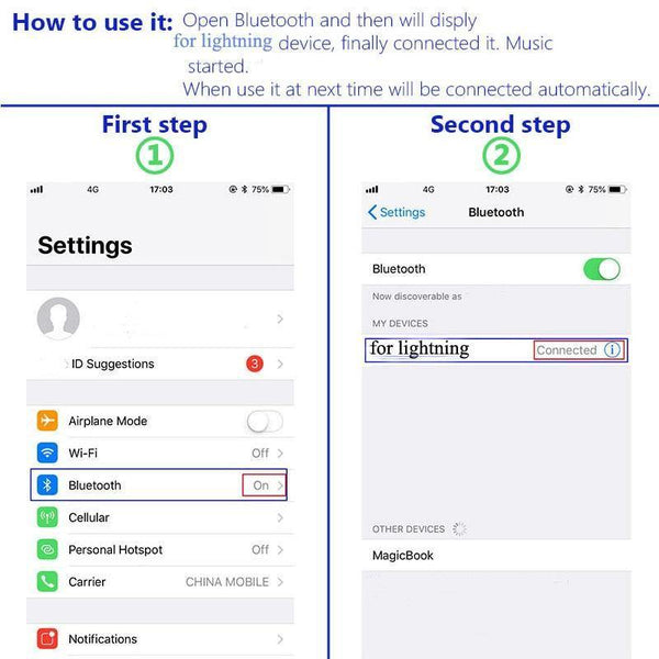 Planet Gates Only Audio Line For Lightning to 3.5mm Headphone Jack Adapter 3.5mm Jack Audio Cable Line Headphone Speaker Wire Line Aux Cord For iPhone (A1213
