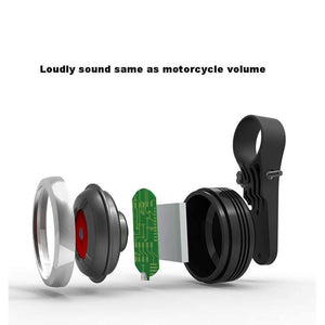 Planet Gates only bell USB Charging Bicycle Bell Electric Horn With Alarm Loud Sound Horn Ring BMX MTB Bike Handlebar Cycling Safety Anti-theft Alarm