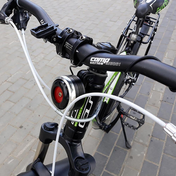 Planet Gates only bell USB Charging Bicycle Bell Electric Horn With Alarm Loud Sound Horn Ring BMX MTB Bike Handlebar Cycling Safety Anti-theft Alarm