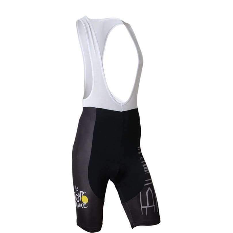 Planet Gates only bib shorts / S Tour De France Team Short sleeve Cycling jersey Maillot Ciclismo Cycling Clothing ropa ciclismo Sports Clothing