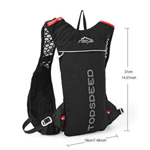 Planet Gates Only Black Backpack 5L waterproof cycling water Hydration nylon Backpack,Women Men MTB bicycle Sport climbing Backpack ,No Water Bag