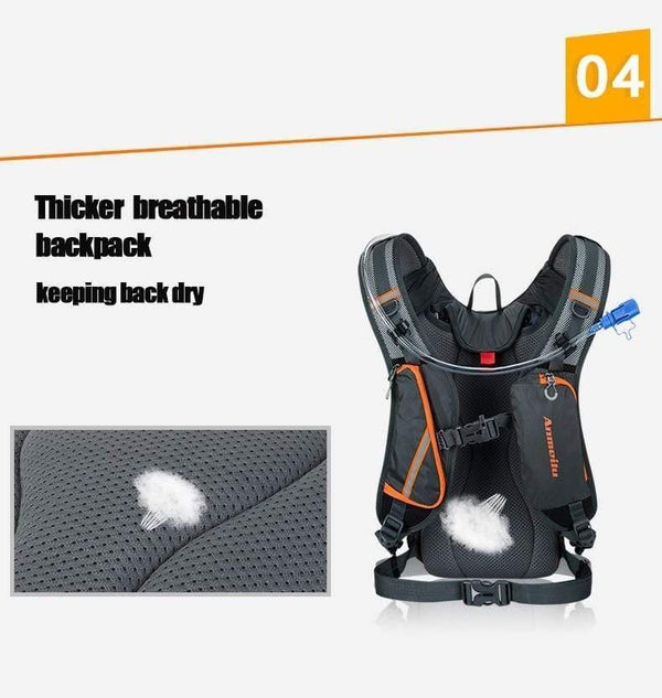 Planet Gates Only Black Backpack / 8L 8L Bicycle Backpack,Waterproof MTB Bike Water Bag For Bicycle,Outdoor Hiking Trekking Cycling Hydration Backpack 4 Colors