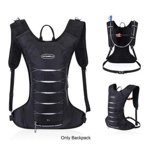 Planet Gates only black bag 3L Camping Hydration Backpack 2L Water Bag Outdoor Sports Running Marathon Cycling Backpack Hiking Hydration Bladder