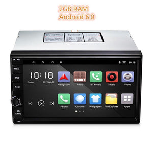 Planet Gates only car player / Quad Core Universal 2 Din Car Player Android 6.0 Car Radio Player MP3 Car Audio Player Video Multimedia GPS AM RDS FM Radio Bluetooth 2GB