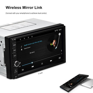 Planet Gates only car player / Quad Core Universal 2 Din Car Player Android 6.0 Car Radio Player MP3 Car Audio Player Video Multimedia GPS AM RDS FM Radio Bluetooth 2GB