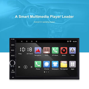 Planet Gates only car player / Quad Core Universal 2 Din Car Player Android 6.0 Car Radio Player MP3 Car Audio Player Video Multimedia GPS AM RDS FM Radio Bluetooth 2GB