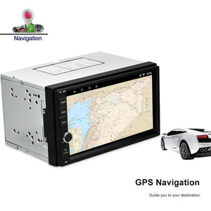 Planet Gates only car player / Quad Core Universal 2 Din Car Player Android 6.0 Car Radio Player MP3 Car Audio Player Video Multimedia GPS AM RDS FM Radio Bluetooth 2GB